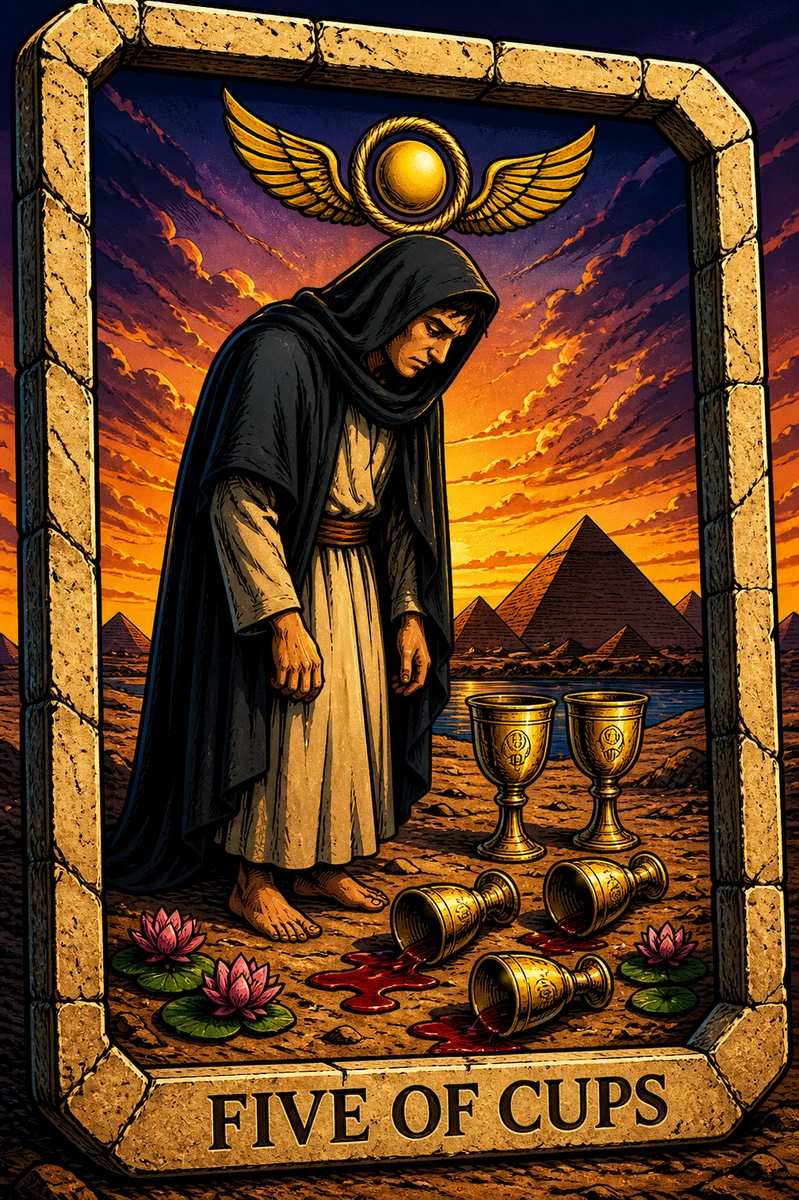 Tarot Egipcio 3D · Carta 3