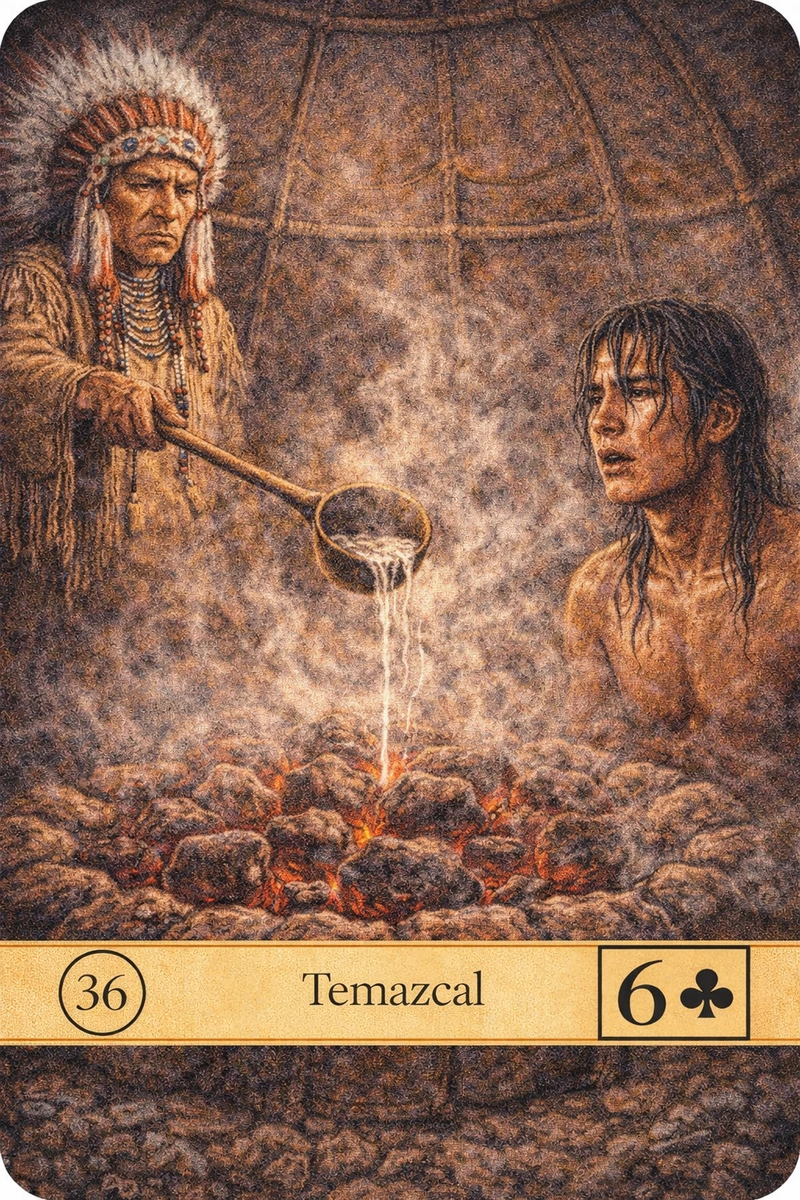 Siux · Temazcal o Inípi (carta 36)