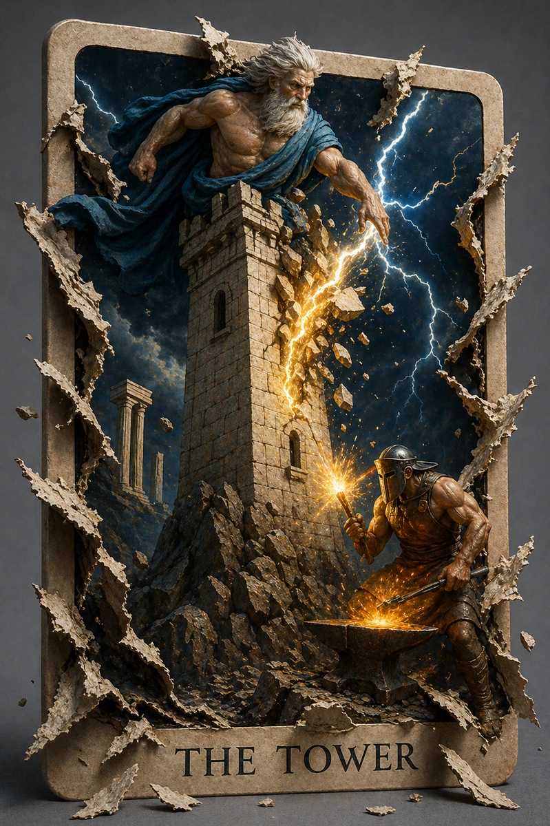 Tarot Dioses del Olimpo · Carta 2