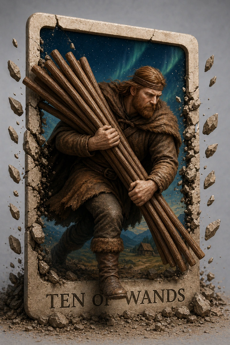 Tarot Vikingo 3D · Carta 1