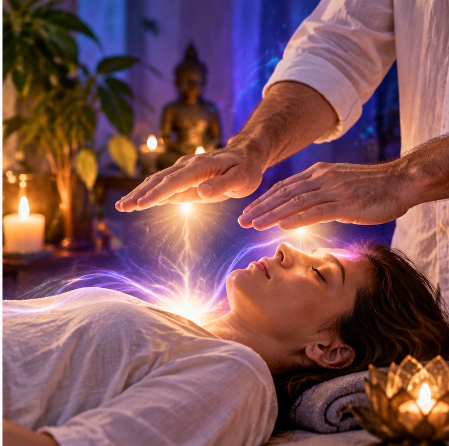 Sesión de Reiki
